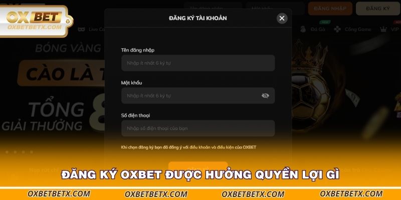 dang-ky-oxbet-duoc-huong-quyen-loi-gi